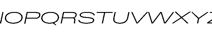 Baikal UltExpExtLtIta A7b326ef Font UPPERCASE