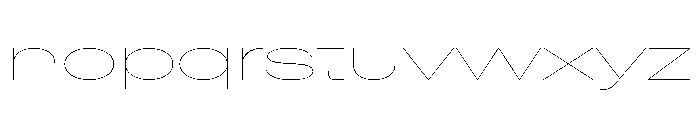 Baikal UltExpHairline 457bf422 Font LOWERCASE