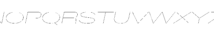 Baikal UltExpHairlineIta 993912cc Font UPPERCASE
