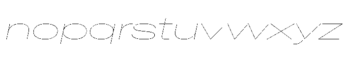 Baikal UltExpHairlineIta 993912cc Font LOWERCASE
