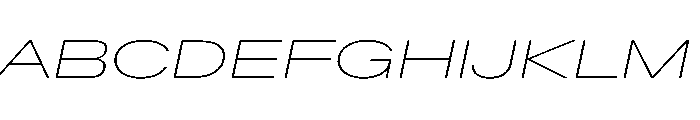 Baikal UltExpThinIta 770bcb01 Font UPPERCASE