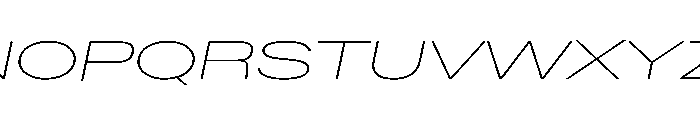 Baikal UltExpThinIta 770bcb01 Font UPPERCASE