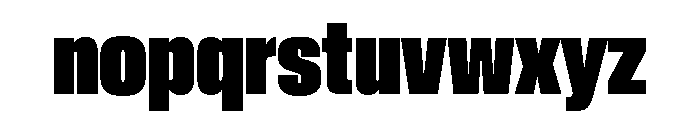 Baikal UltraCondBlack 40f911e7 Font LOWERCASE