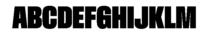 Baikal UltraCondBlack 53f65c83 Font UPPERCASE