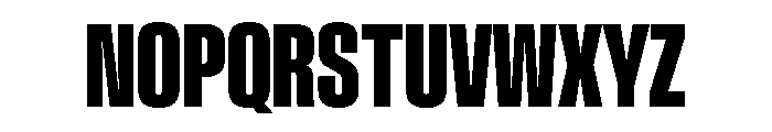 Baikal UltraCondBold 180e912b Font UPPERCASE