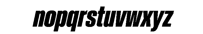 Baikal UltraCondBoldIta 896fc0c9 Font LOWERCASE