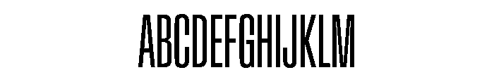 Baikal UltraCondBook 99415a54 Font UPPERCASE