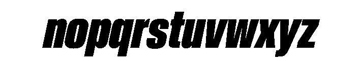 Baikal UltraCondExtBdIta 4e42c297 Font LOWERCASE