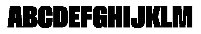 Baikal UltraCondExtBlk Bc0f366e Font UPPERCASE