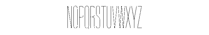 Baikal UltraCondHairline Aae9f6d9 Font UPPERCASE