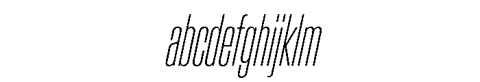 Baikal UltraCondThinIta C4618b67 FONT