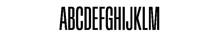 Baikal UltraCondensed 2be89a1b Font UPPERCASE