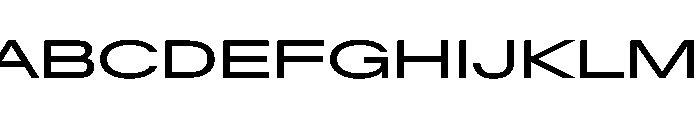 Baikal UltraExpanded Bfeaaa79 Font UPPERCASE
