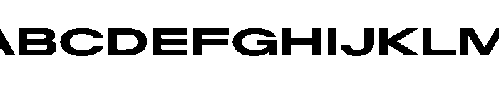 Baikal UltraExpandedBold 322e83ab Font UPPERCASE