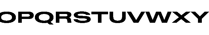 Baikal UltraExpandedBold 322e83ab Font UPPERCASE