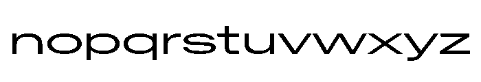 Baikal UltraExpandedBook Bb630127 Font LOWERCASE