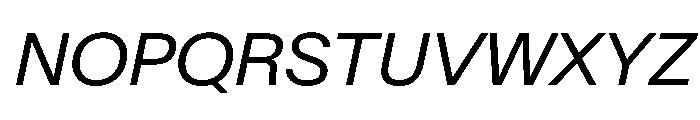 BaikalVAR BookItalic Instance Ae5905a3 Font UPPERCASE