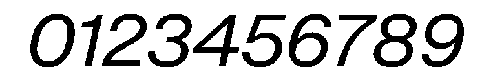BaikalVAR BookItalic Instance Font OTHER CHARS