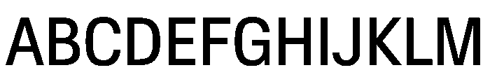 BaikalVAR Condensed Instance 18a47a7a Font UPPERCASE