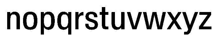 BaikalVAR Condensed Instance 18a47a7a Font LOWERCASE