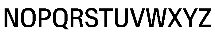 BaikalVAR Condensed Instance Font UPPERCASE