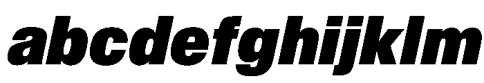 BaikalVAR CondensedBlackItalic Instance 05ad3f42 FONT