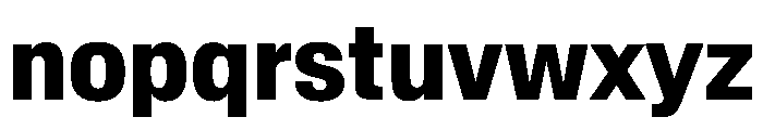 BaikalVAR CondensedBold Instance A231be4e Font LOWERCASE