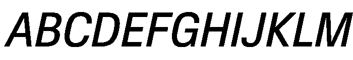 BaikalVAR CondensedItalic Instance 59b4dab0 Font UPPERCASE