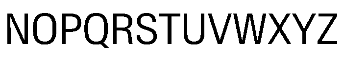 BaikalVAR CondensedLight Instance Font UPPERCASE