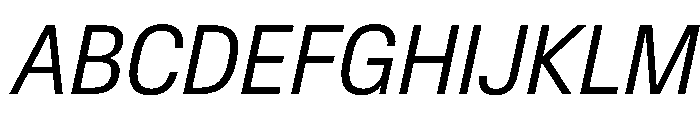 BaikalVAR CondensedLightItalic Instance Eeb918cd Font UPPERCASE