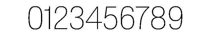 BaikalVAR CondensedThin Instance Font OTHER CHARS