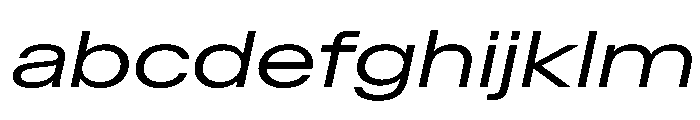 BaikalVAR ExpandedBookItalic Instance FONT
