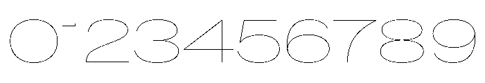 BaikalVAR ExpandedHairline Instance Font OTHER CHARS