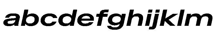 BaikalVAR ExpandedSemiBoldItalic Instance Baf34a6e FONT