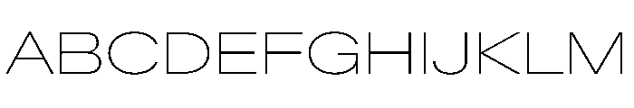 BaikalVAR ExpandedThin Instance Bbfc825f Font UPPERCASE