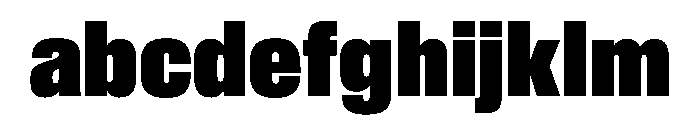 BaikalVAR ExtraCondensedBlack Instance 5edf790a FONT