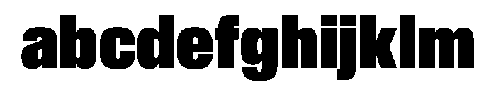 BaikalVAR ExtraCondensedBlack Instance FONT