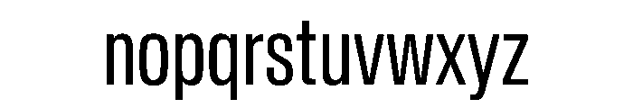 BaikalVAR ExtraCondensedBook Instance 47d1bdae Font LOWERCASE