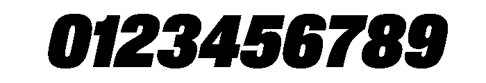 BaikalVAR ExtraCondensedExtraBlackItalic Instance Font OTHER CHARS