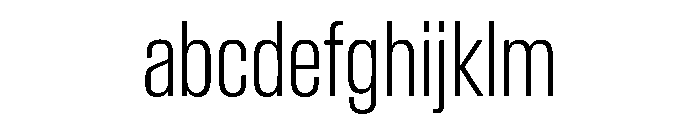 BaikalVAR ExtraCondensedExtraLight Instance FONT