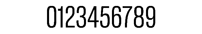 BaikalVAR ExtraCondensedLight Instance Font OTHER CHARS