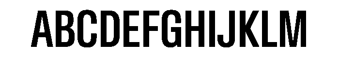 BaikalVAR ExtraCondensedMedium Instance 343f796e Font UPPERCASE