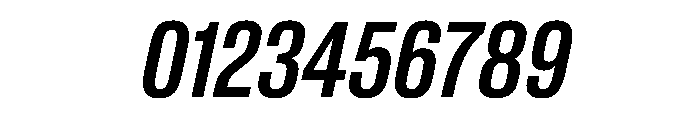 BaikalVAR ExtraCondensedMediumItalic Instance Font OTHER CHARS