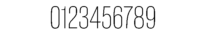 BaikalVAR ExtraCondensedThin Instance Font OTHER CHARS