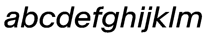 BaikalVAR Italic Instance FONT