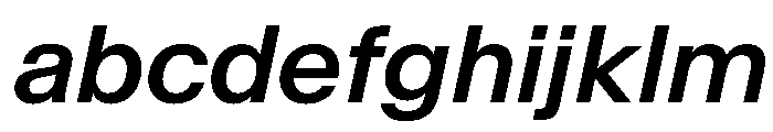 BaikalVAR MediumItalic Instance FONT