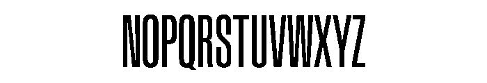 BaikalVAR UltraCondensed Instance 4ff69bb2 Font UPPERCASE