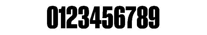 BaikalVAR UltraCondensedBold Instance Font OTHER CHARS