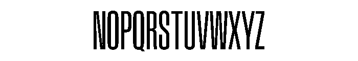 BaikalVAR UltraCondensedBook Instance E17cc685 Font UPPERCASE