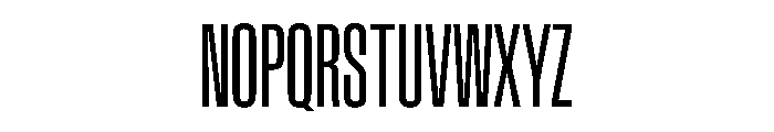 BaikalVAR UltraCondensedBook Instance Font UPPERCASE